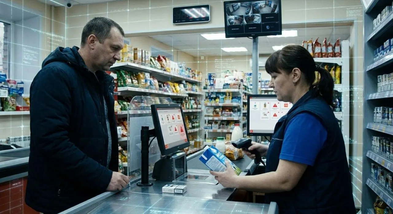 В России запускают систему автоматического контроля: нарушение будет фиксироваться при продаже, формироваться проект постановления, а штраф направляться в личный кабинет на «Госуслугах».