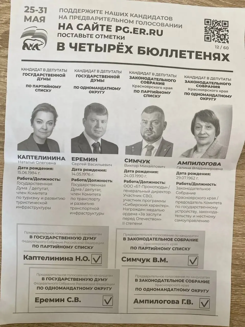 Администрации рассылают предприятиям требования участвовать в предварительном голосовании и указывают конкретных кандидатов. Сообщают о давлении на бюджетников, требовании отчётов и скриншотов голосования в разных регионах.