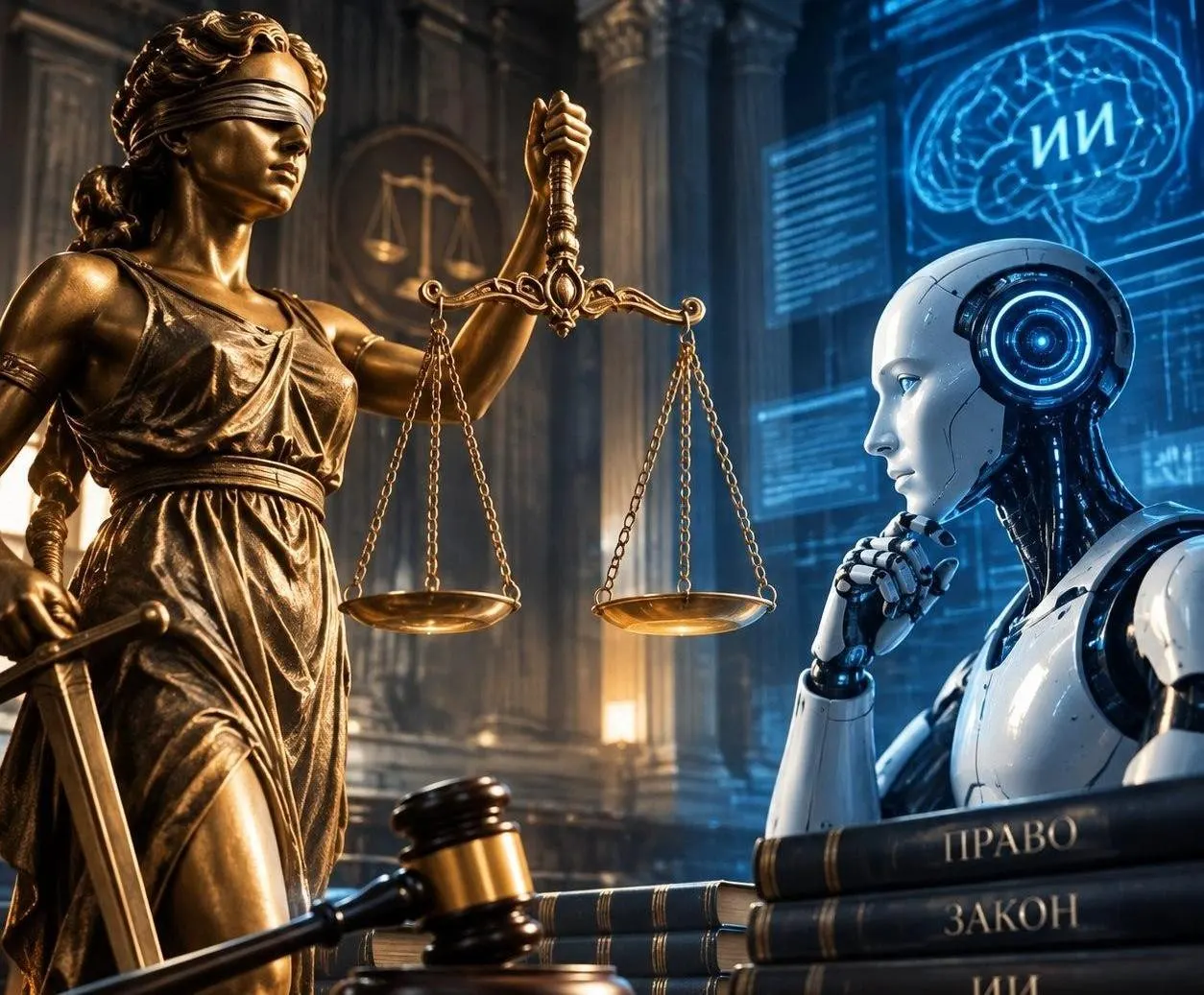 Через год в судах начнется применение систем искусственного интеллекта.