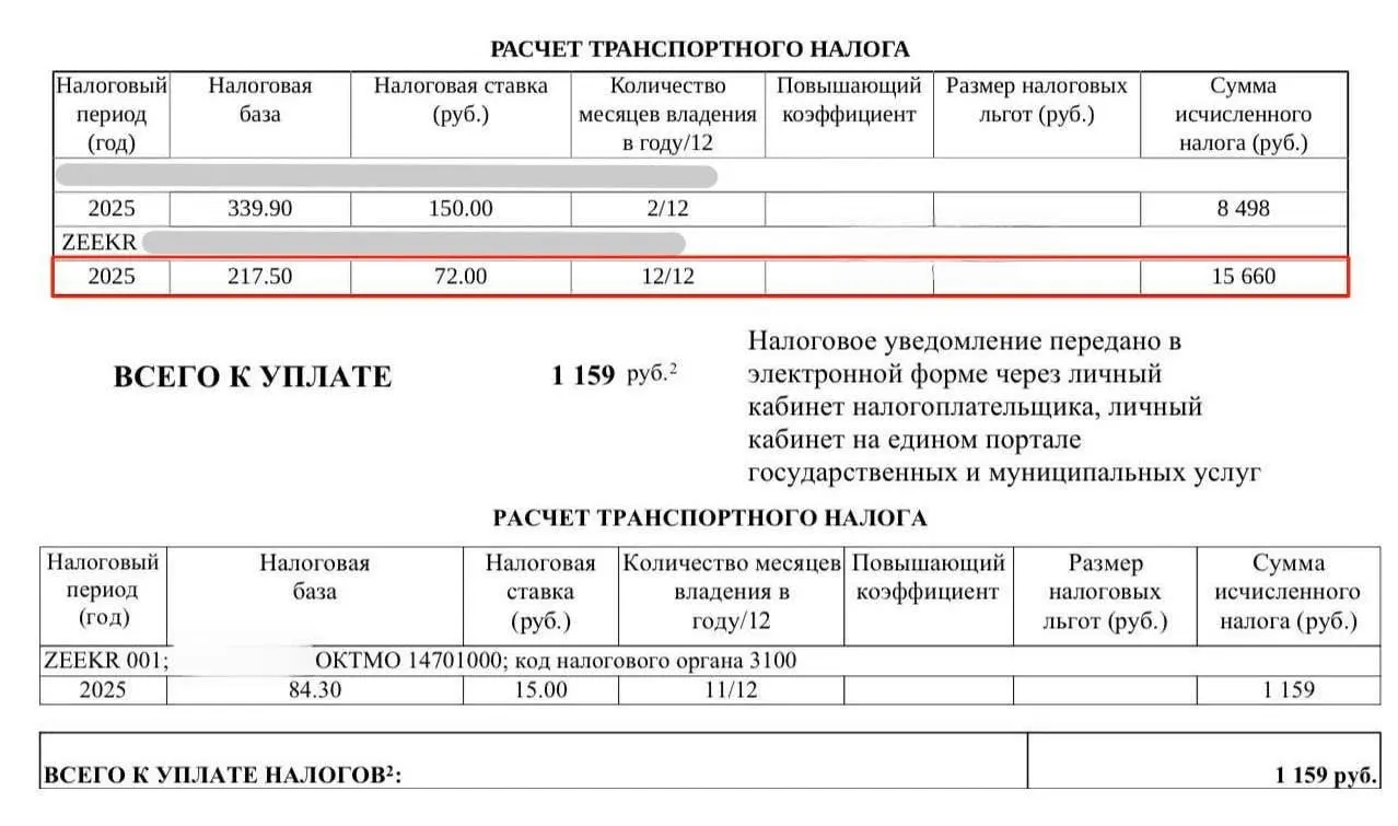 В большинстве регионов до конца 2027 года ставка налога на электромобили — 0%, но автовладельцы получают уведомления. ФНС не отвечает на обращения.